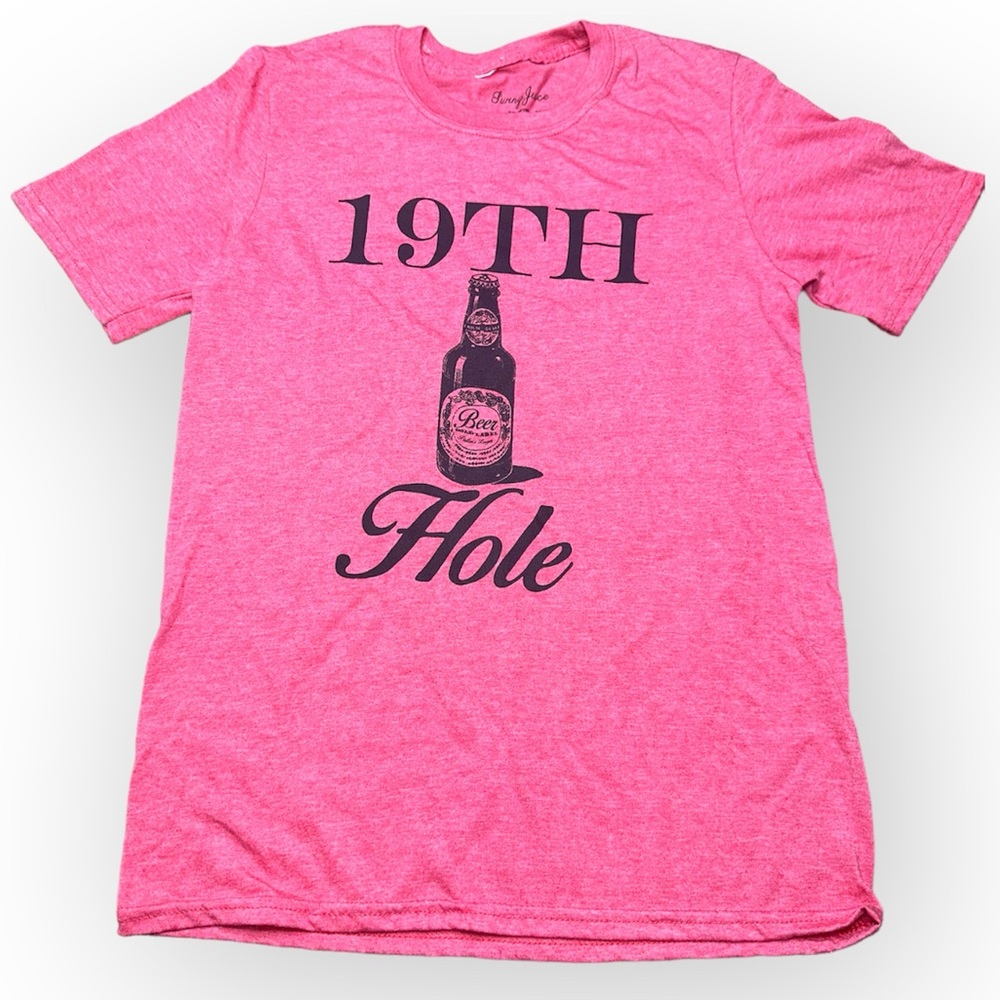 NWOT Swing Juice 19th Hole Golf T-Shirt - Heather Red- Size S